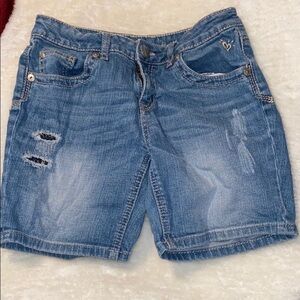 Justice Jeans shorts 14R
